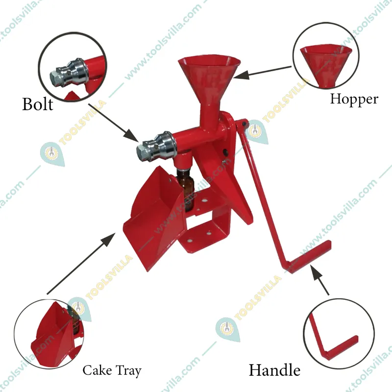 Economy Manual Multi Oil Seeds Press/Expeller Machine 1 to 2 Kg/Hr with Free Accessories 