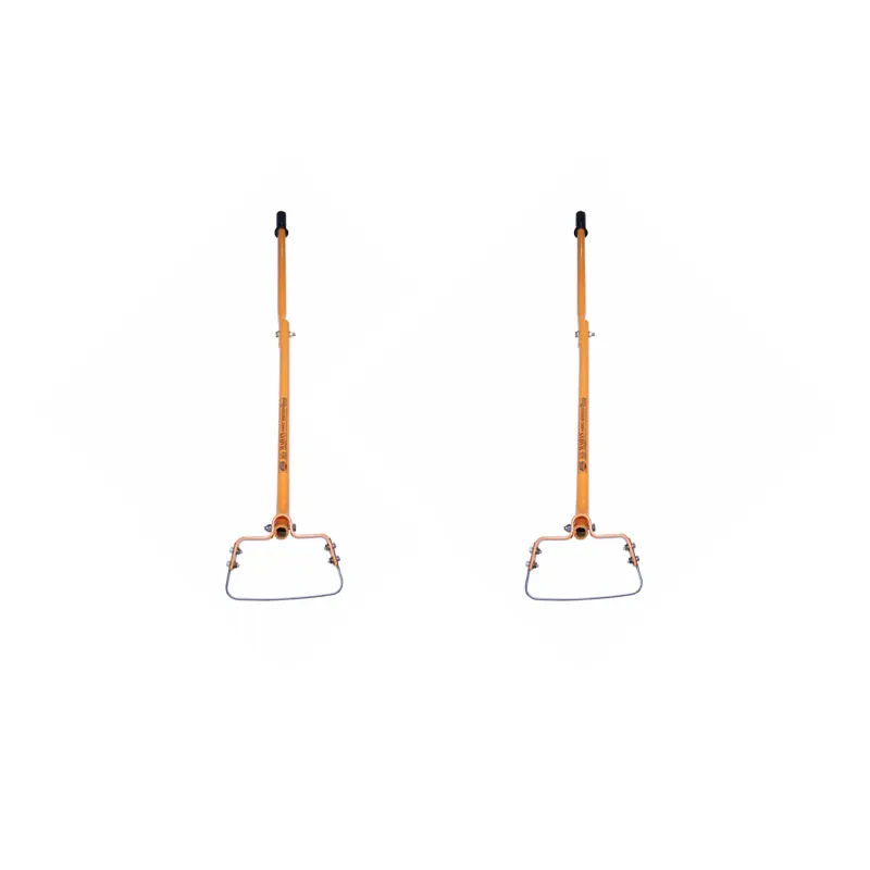Mahan 7 Inch Hand Weeder, Weeding Hoe with Handle (Pack Of 2)