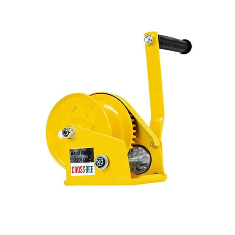 Crossbee 1200 lbs ( 544 kg ) Load Capacity Manual Hand Winch With Automatic Locking System