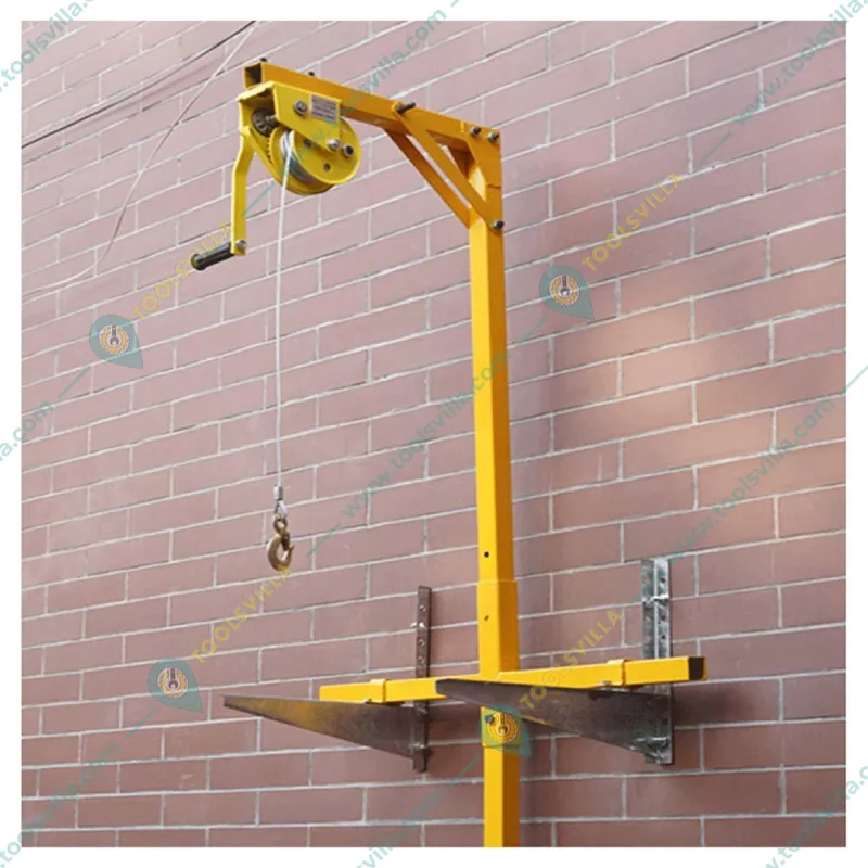 Crossbee Manual Hand Winch With Automatic Locking System,10 Meter Wire Rope And Eye Hook(Capacity-1200 lbs)