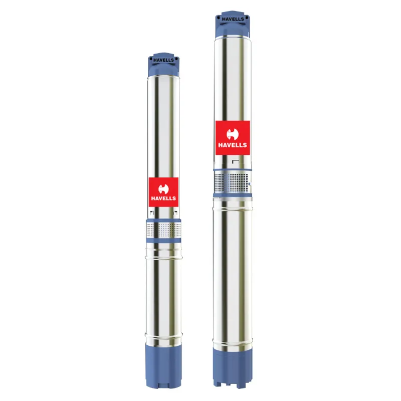 Havells 1 HP 10 Stage 4 inch(V4) Single Phase Oil Filled Borewell Submersible Pump (HC4O10BN10S) - 1 Year Warranty