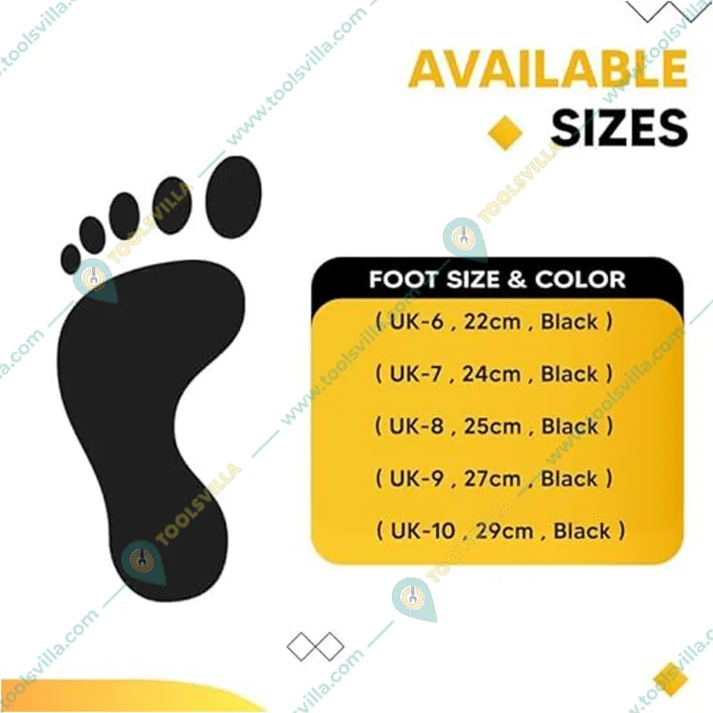 Health Safe Soft Toe Flexible PVC, Puncture & Tear Resistant,Anti-Static,Anti-Slip, Safety Gumboot(Size-6)