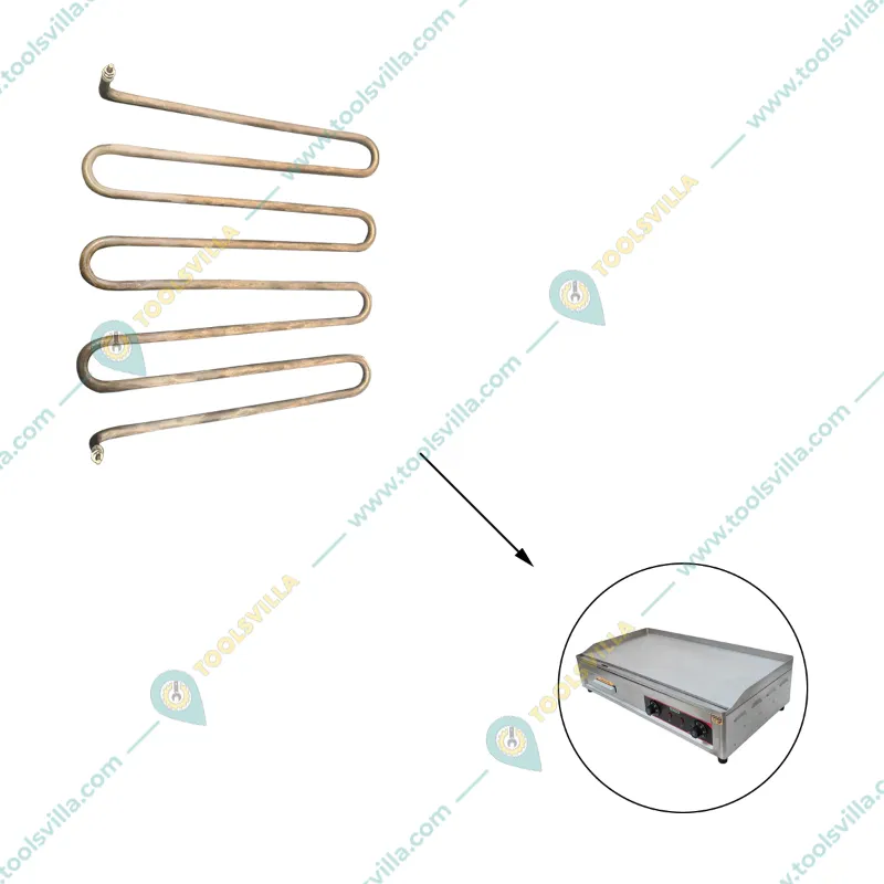 Heating Element 1800W For ADORMA GP (28x15)inch (711x381)mm Stainless Steel Griddle Plate, 3600W 