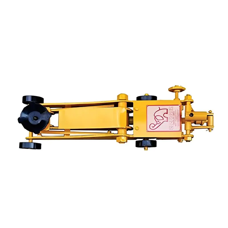 Elephant (TJ-06) 15-Ton Capacity Hydraulic Floor Trolley Jack for Heavy Vehicles - 560 mm Maximum Lifting Height 
