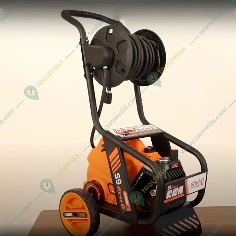 Shakti Technology 150 Bar Roller High Pressure Car Washer With 3 HP Copper Winding Motor, 15 M Hose Pipe and 10 LPM Flow Rate (S9 PRO-R)