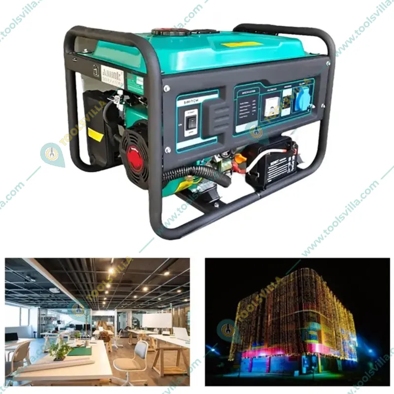 Economic Range 2.8 KVA Recoil & Self Start Portable Petrol Generator