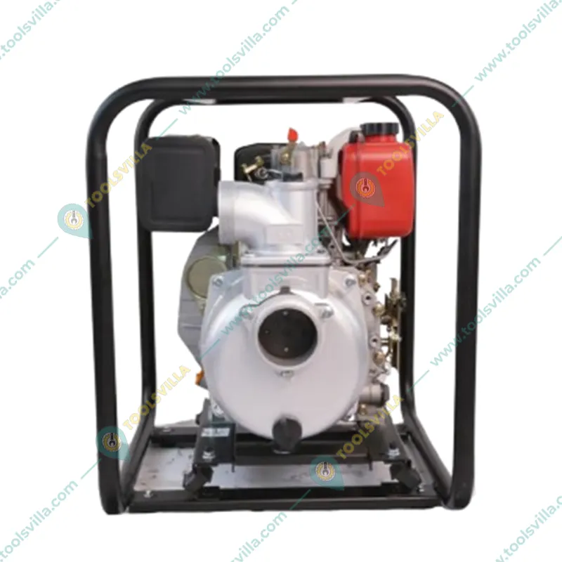 GeeNex GN-30D, 5 HP, 296-cc 3 inch Self Priming Recoil Start Diesel Water Pump | 6 Month Warranty