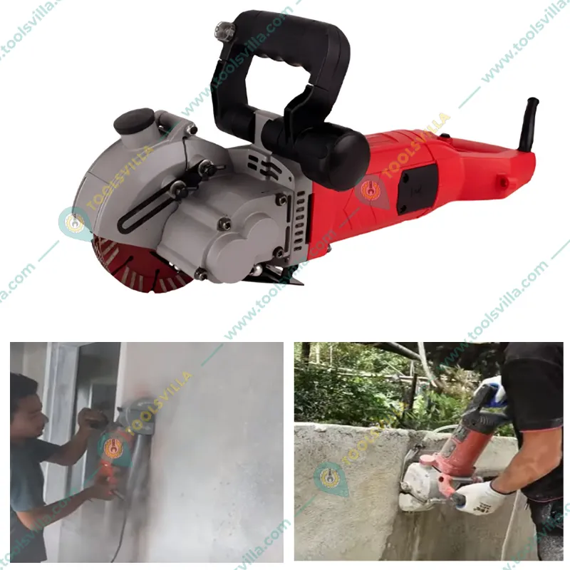 Heavy Duty 135 mm Concrete Wall Chaser Machine 3300 W, 5000 RPM