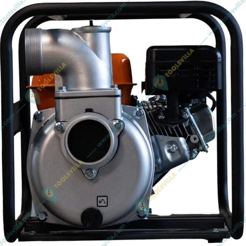 GeeNex GP-40, 13 HP, 389-cc 4 inch Self Priming Recoil Start Petrol Water Pump with High Head Pump | 6 Month Warranty