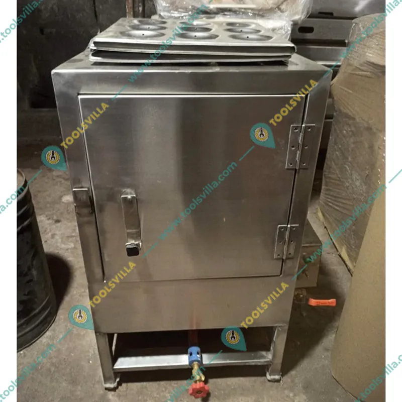Commercial 6 Tray Stainless Steel Electric and Gas Operated Idli Steamer Machine 54 pcs, 3Kw
