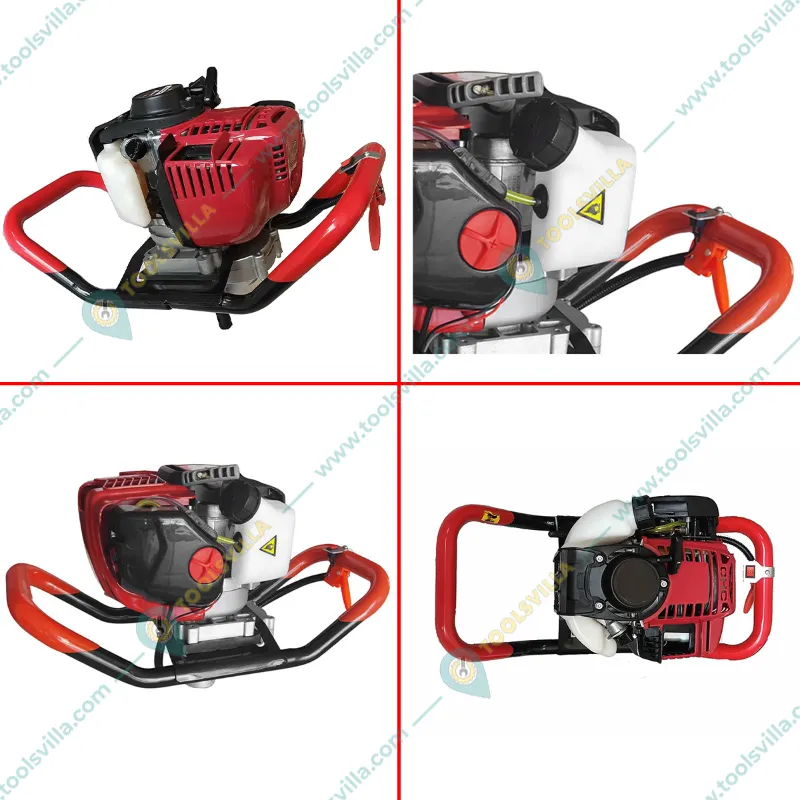 Heavy Duty 35-cc 4-Stroke with 304.8 mm (12 inch) Drill Bit For Earth Auger/ Post Hole Digger Machine