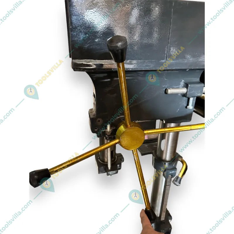 Heavy Duty 32 mm or 1-1/4 inch Vertical Bench or Stand Drill  Without Motor, (With Gear)