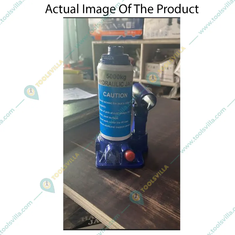Heavy Duty 5 Ton Capacity Hydraulic Bottle Jack For Full Size SUV, Passengers Vehicle, Light Van - 305 mm Maximum Lifting Height
