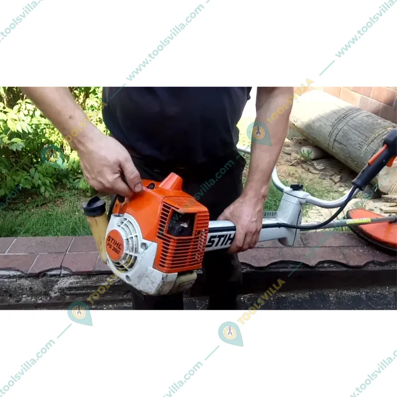 Stihl FS 350, 2 Stroke Petrol Brush Cutter For Agriculture & Garden
