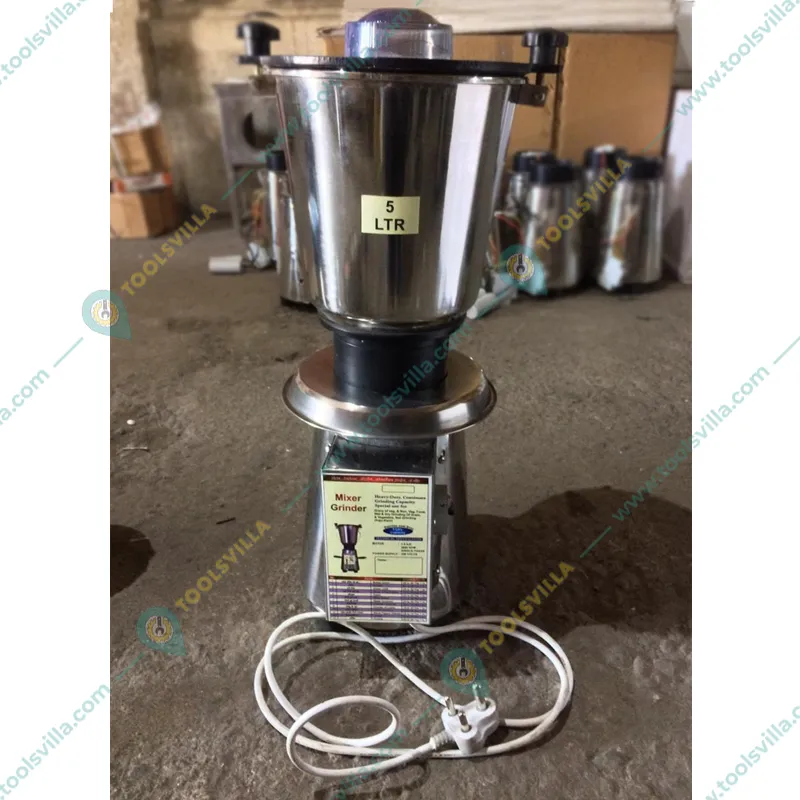 Heavy Duty 5L Mixer Machine, 1.5 HP, 12Kg/hr