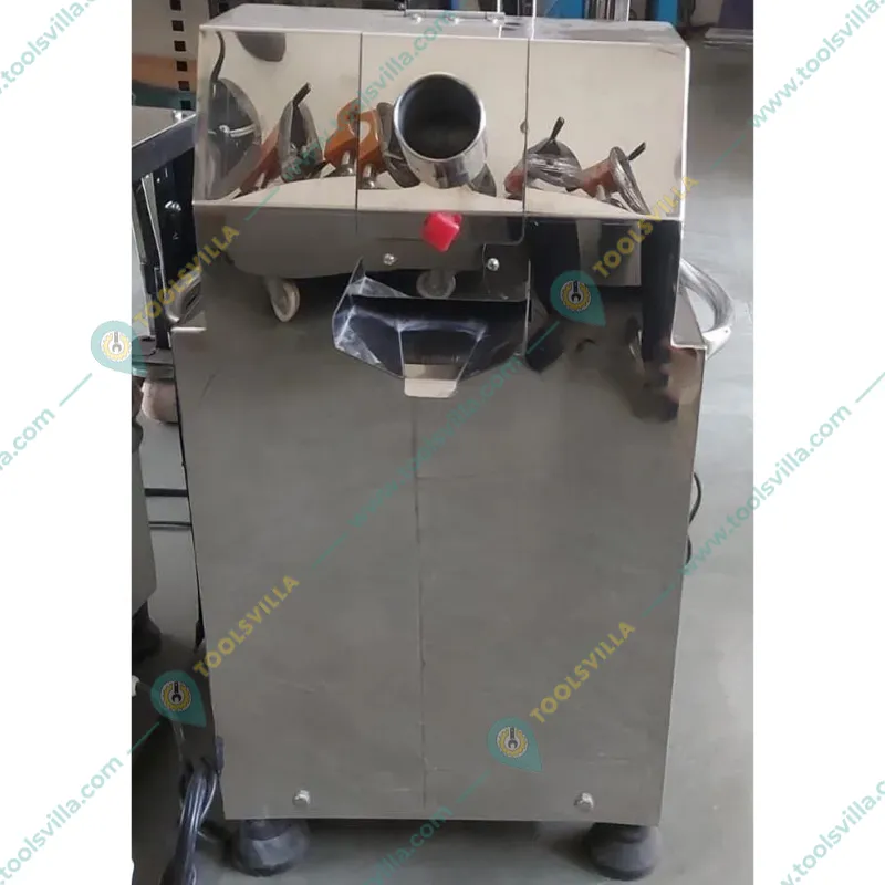 1.5 HP SS Sugarcane Juice Machine with 3 SS Diamond Roller