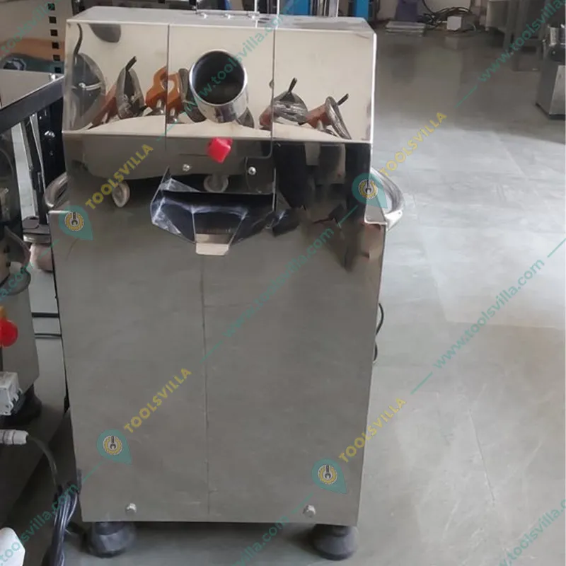1.5 HP SS Sugarcane Juice Machine with 3 SS Diamond Roller