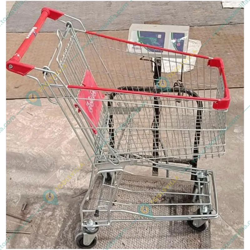 Heavy Duty 60 L Capacity Asian Style Shopping Trolley (Pack Of 2)
