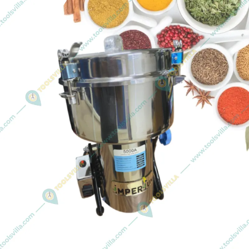 Imperium 5 Kg Stainless Steel Electric Herbs & Spices Grinder, 5000W 