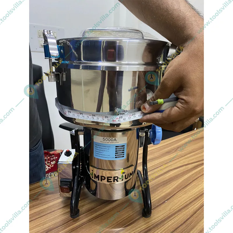 Imperium 5 Kg Stainless Steel Electric Herbs & Spices Grinder, 5000W 