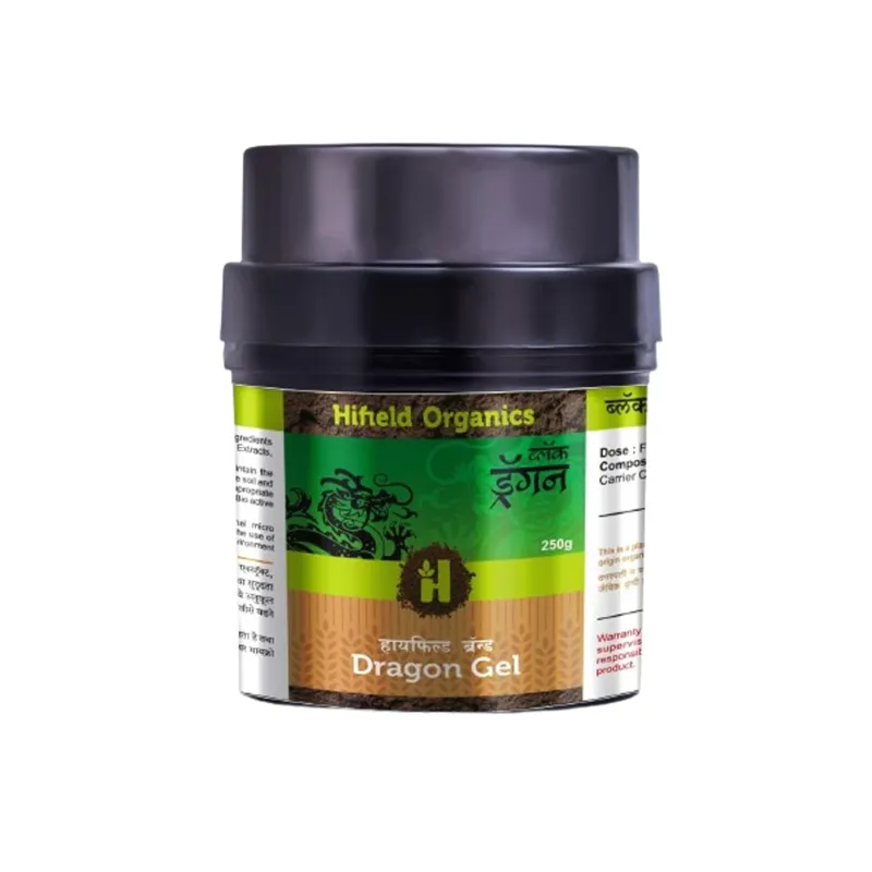Hifield Black Dragon Gel (Humic Acid +Seaweed Extract), Growth Promoter(Quantity-250 gm)