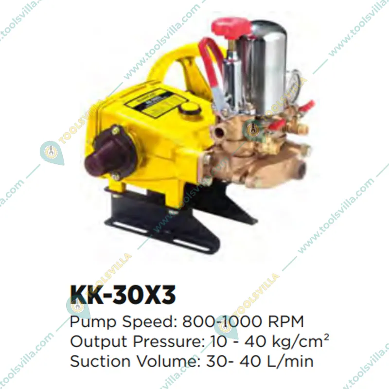 Kisankraft KK-30X3, High Pressure HTP-30 Pump for Agricultural and Commercial Purposes