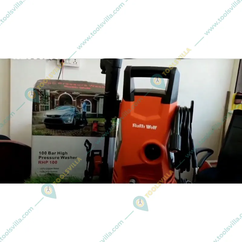 Ralli Wolf 100 Bar High Pressure Washer 1400 W, 330 LPH - 6 Months Warranty (RHP100)