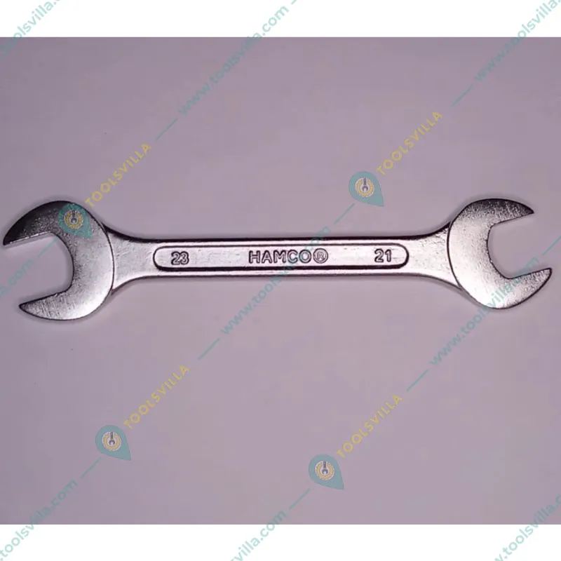 High Quality Double Open End Spanners - 21MmmX 23mm - 5pc Box