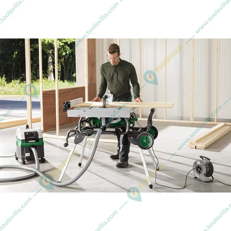 HIKOKI 254 mm 1500 Watt Table Saw With Accessories, 4500 RPM - C10RJ(H1Z)