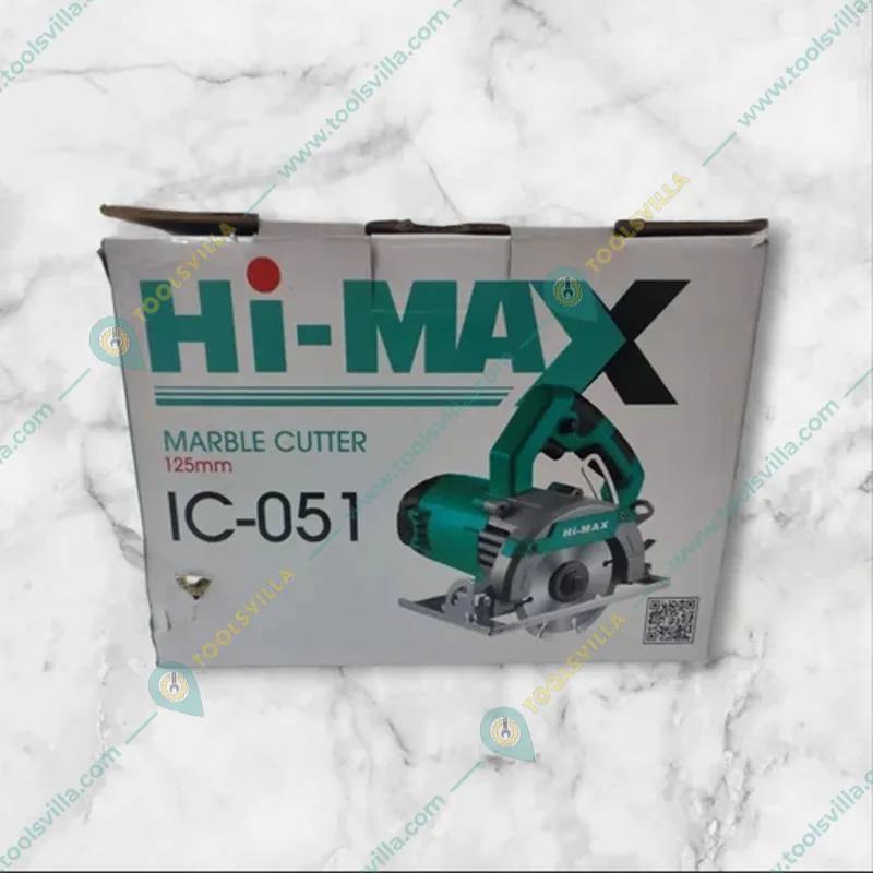 HI-MAX 125 mm 1400 Watt Marble Cutter With Accessories, 11000 RPM (IC-051)