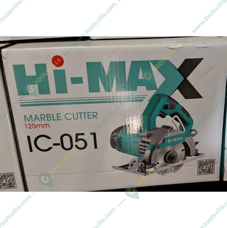 HI-MAX 125 mm 1400 Watt Marble Cutter With Accessories, 11000 RPM (IC-051)