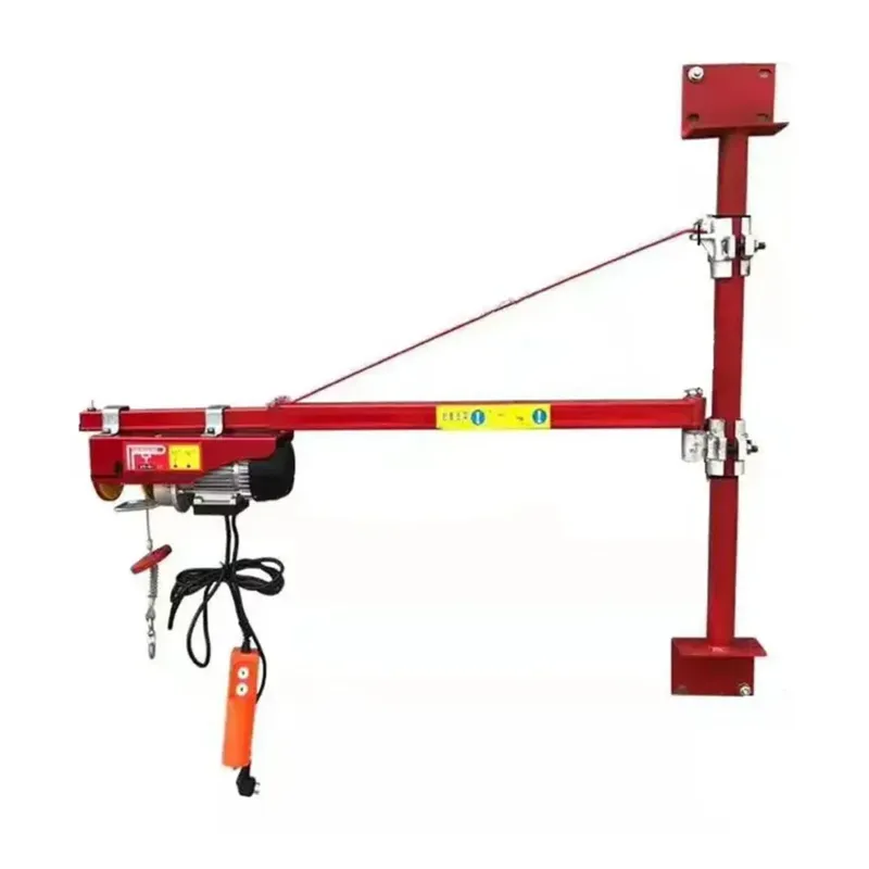 Crossbee 600 Kg Load Capacity Support Arm, 90 cm Arm Length, 180° Wall Mounted With PA 500 Mini Electric Hoist