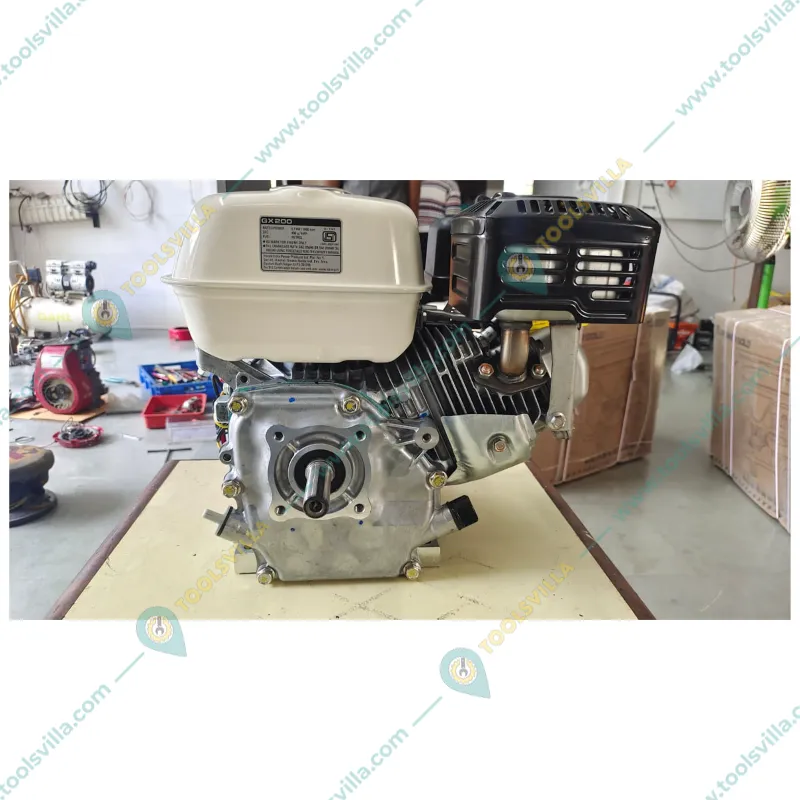 Honda 196CC, 5Hp 4 Stroke Single Cylinder Recoil Start Petrol Engine, 3.1L Fuel Tank (GX200 QTB) - 2 Years Warranty