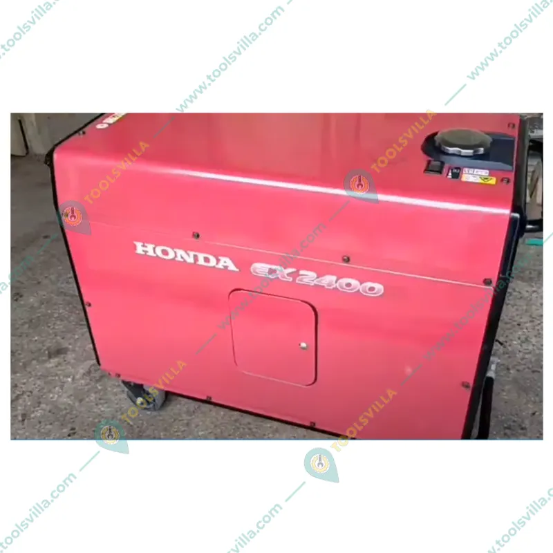 Honda Silent Series Portable Generator, 2.1KVA With Recoil Start (EX2400)
