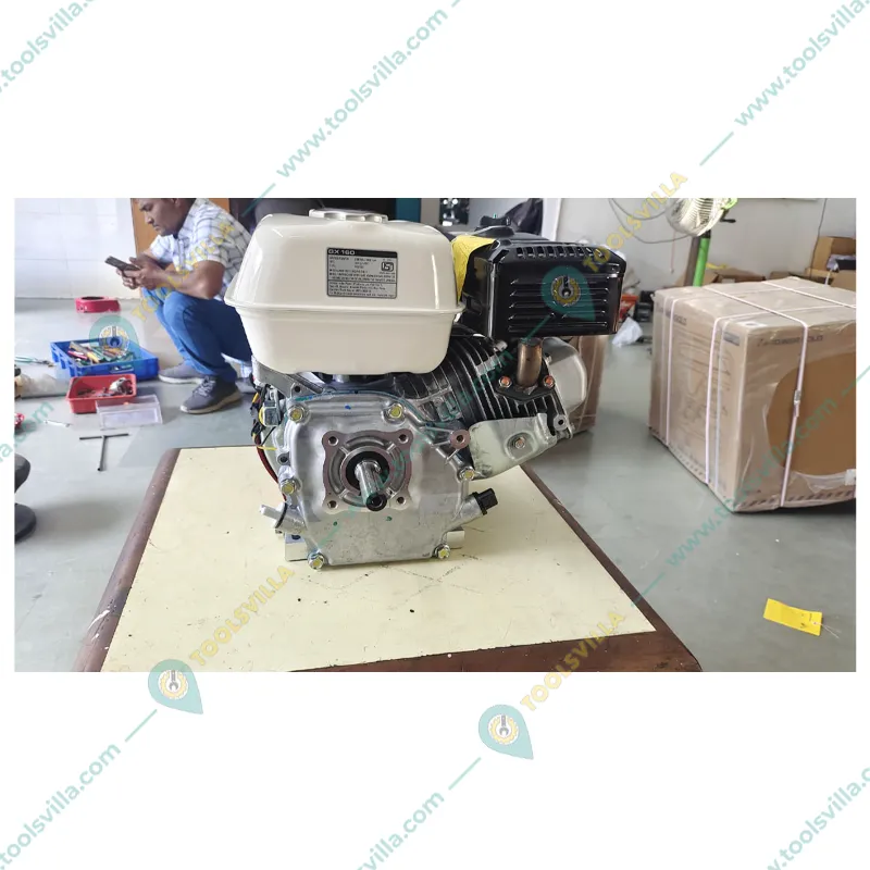 Honda 163CC, 3.9Hp 4 Stroke Single Cylinder Recoil Start Petrol Engine, 3.1L Fuel Tank (GX160D QTB) - 2 Years Warranty