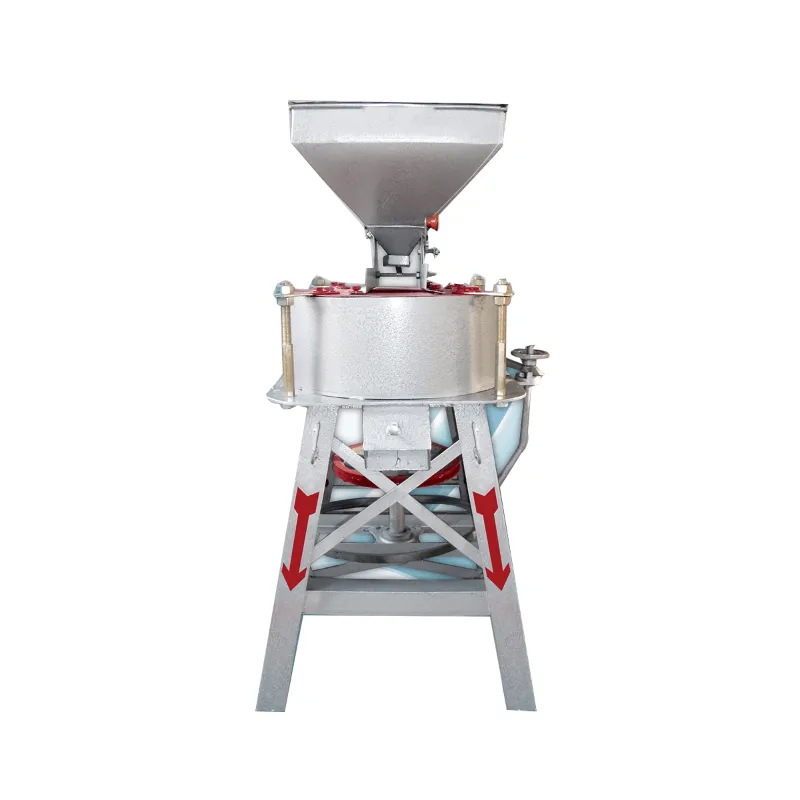 Commercial 18" (450 mm) Horizontal Stone Janta Flour Mill/Atta Chakki 45kg/hr, Without Motor