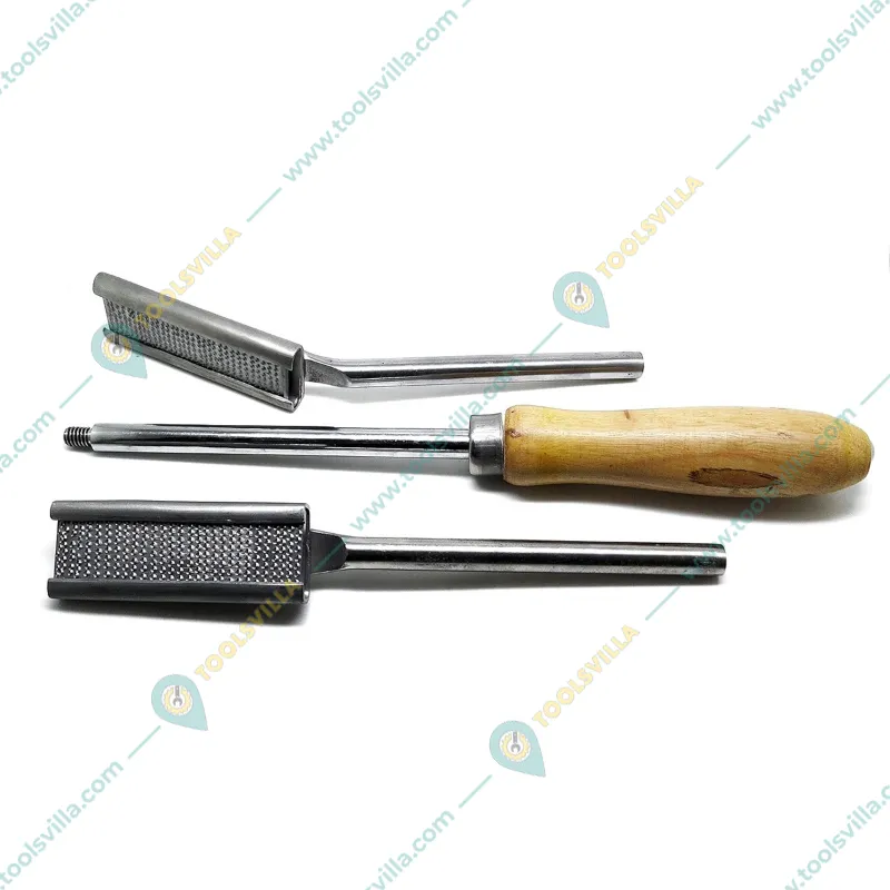 Horse Dental Float Rasp Equine Dental Kit For Animal Farm (Set of 3)