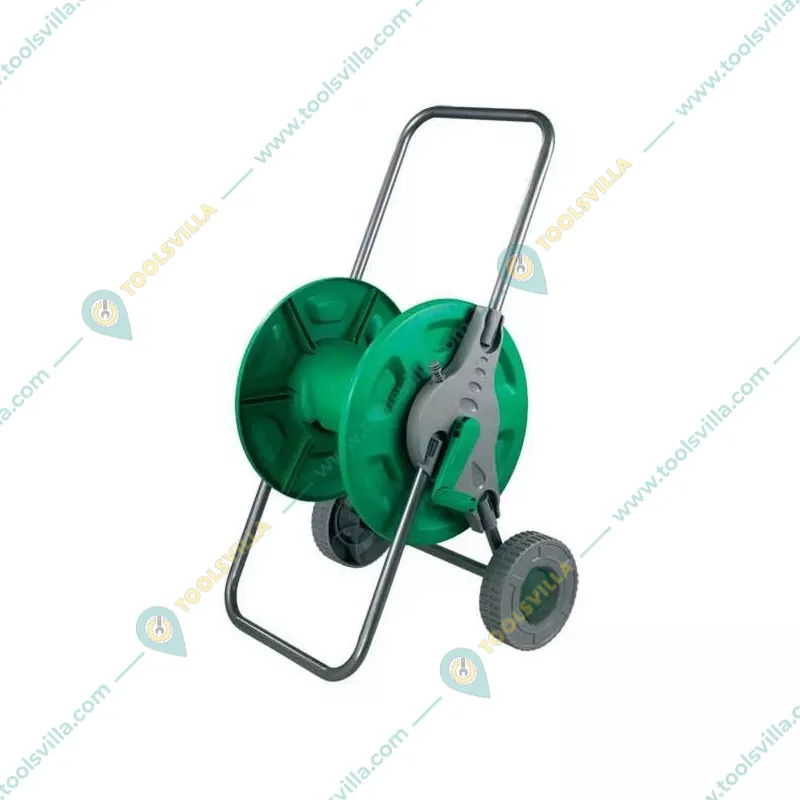 Unison Portable Garden Water Hose Pipe Reel Cart with Wheels for 200 feet Pipe