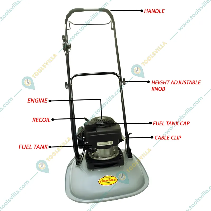 Flymo hover mower online adjust height