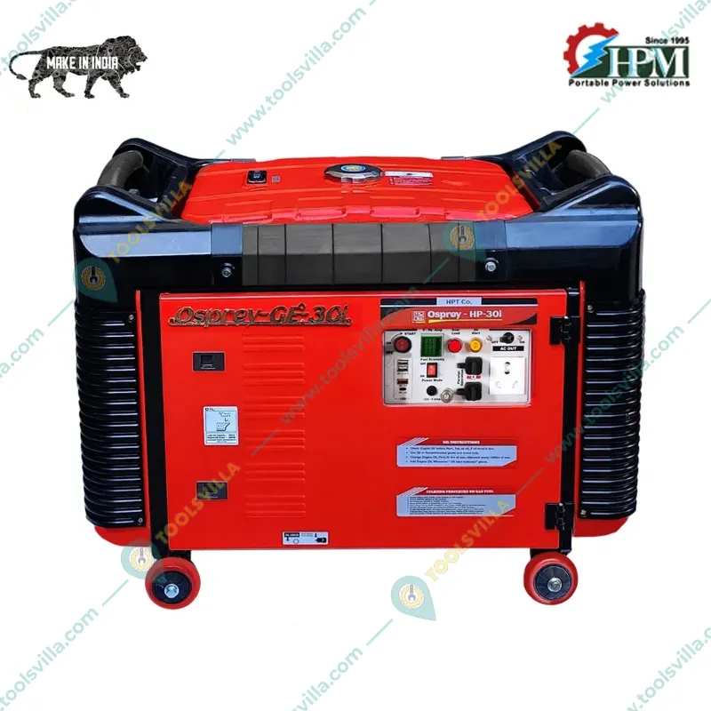 HPM 3.3 KVA Recoil Start Petrol Inverter Portable Generator (Osprey HP-30i)