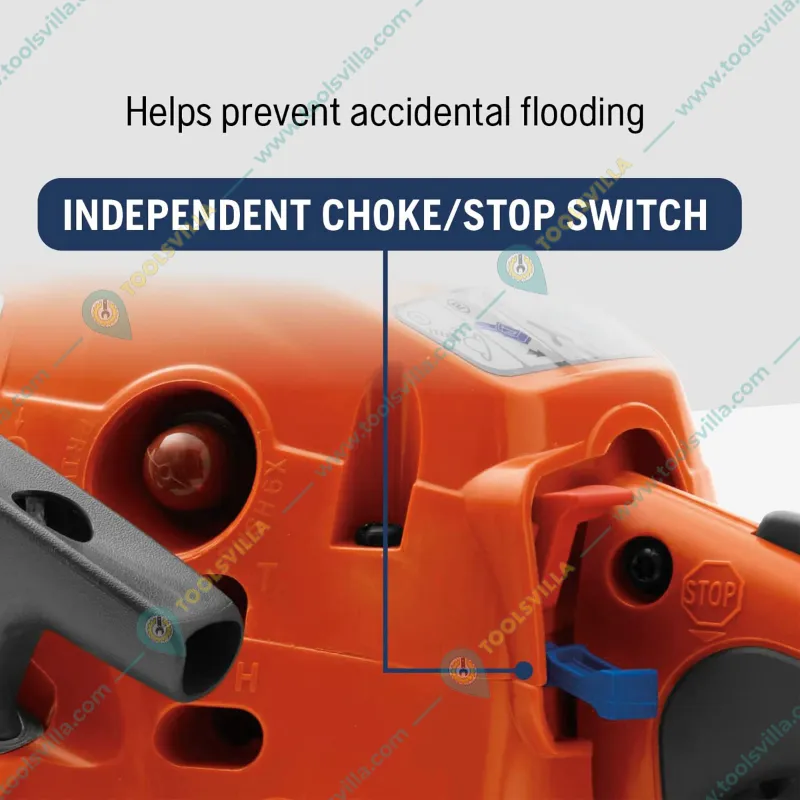 Husqvarna 120, 35-cc Petrol Chainsaw with 16 inch Guide Bar
