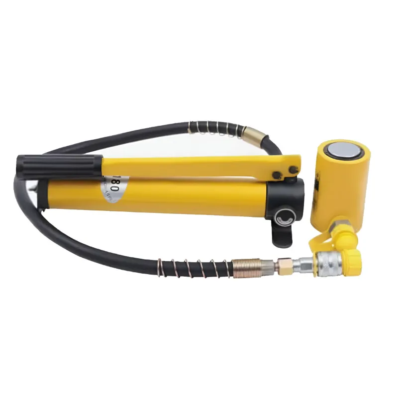 Nutronics (RSC-1050180) 10 Ton 2 Inch Hydraulic Cylinder Jack With Hand Pump