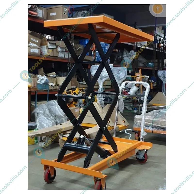 Swift Pack 1000 kg Load Capacity Hydraulic Scissor Lift Table With 1000 mm Maximum Height