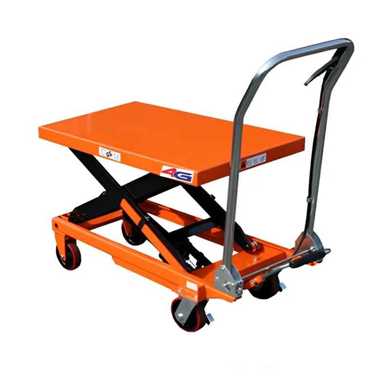 4G 800 Kg Load Capacity Hydraulic Scissor Table With 1.5 Meter Maximum Lifting Height 
