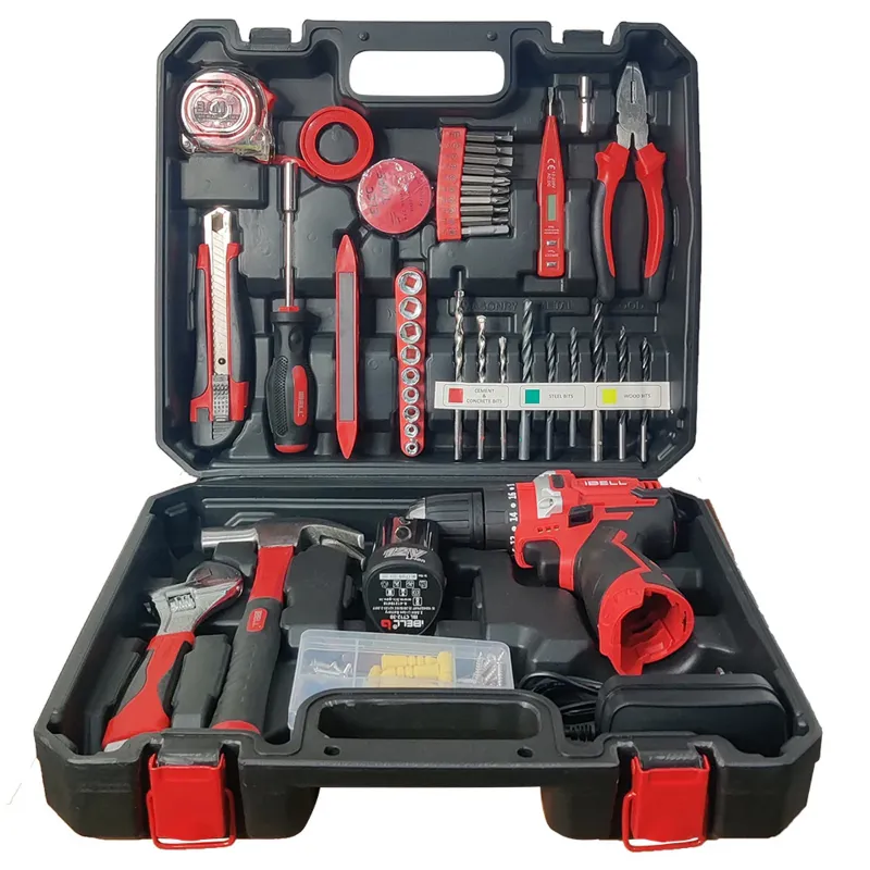 iBELL 10mm 12V Cordless Impact Drill Driver With 101 Pcs Accessories Tool Kit, Max. Torque 30Nm (IBL CT12-30)