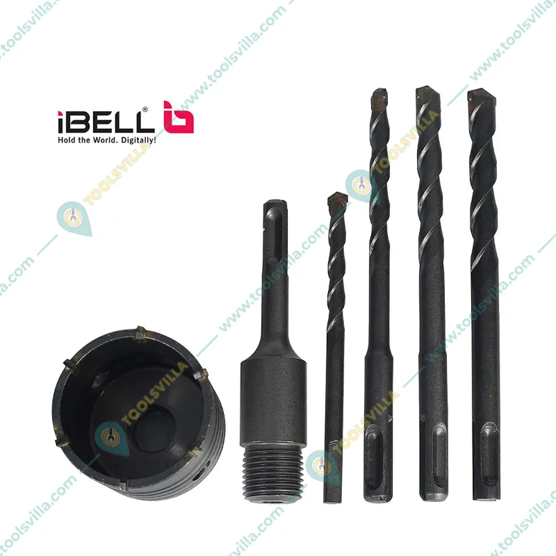 IBELL 26 mm 1000 Watt Rotary Hammer Drill With Accessories, 750 RPM (RH28-101)