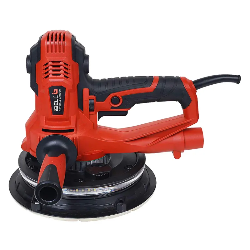iBELL 180mm 800 Watt Dry Wall Sander With LED Light, 1200-2300 RPM (DS80-90)