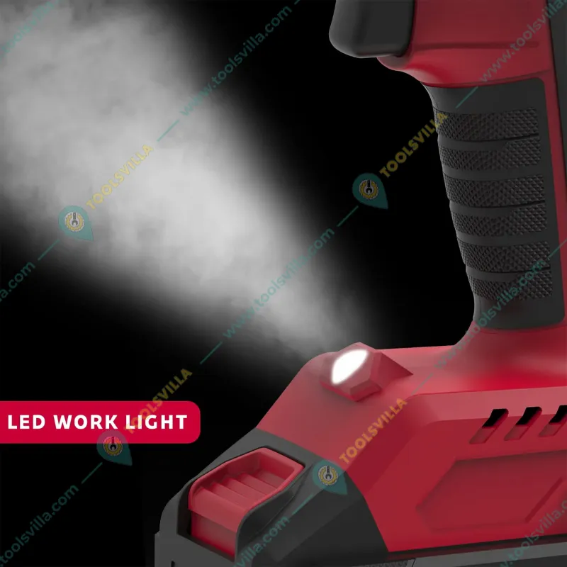 iBELL 13mm 20V Cordless Impact Drill With Battery, Charger & Accessories, Max. Torque 80 Nm (IBL BD20-80)