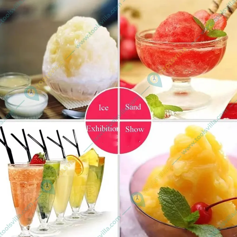 Commercial Counter-Top Stainless Steel 14L+14L Ice Slush Maker Machine