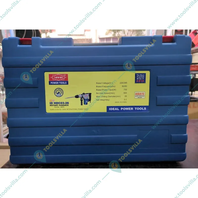 Ideal ‎750 Watt 26 mm Rotary Hammer Drill (ID HDC03-26)